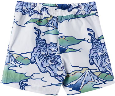 Бански KENZO Paris Graphic Swim Синьо | K04211, 1