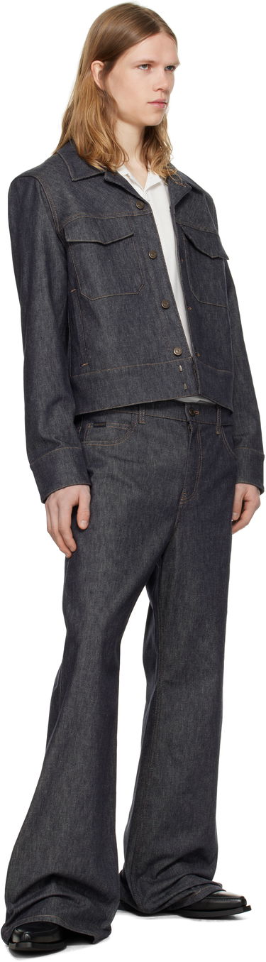 Яке Courrèges Courrèges Utility Trucker Denim Jacket Синьо | 125DBL250DE0035, 3
