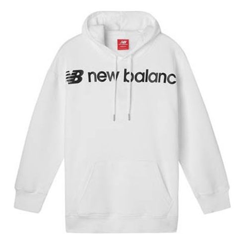 Суитчър New Balance Classic Core Hoodie Бяло | AWT93595-WT