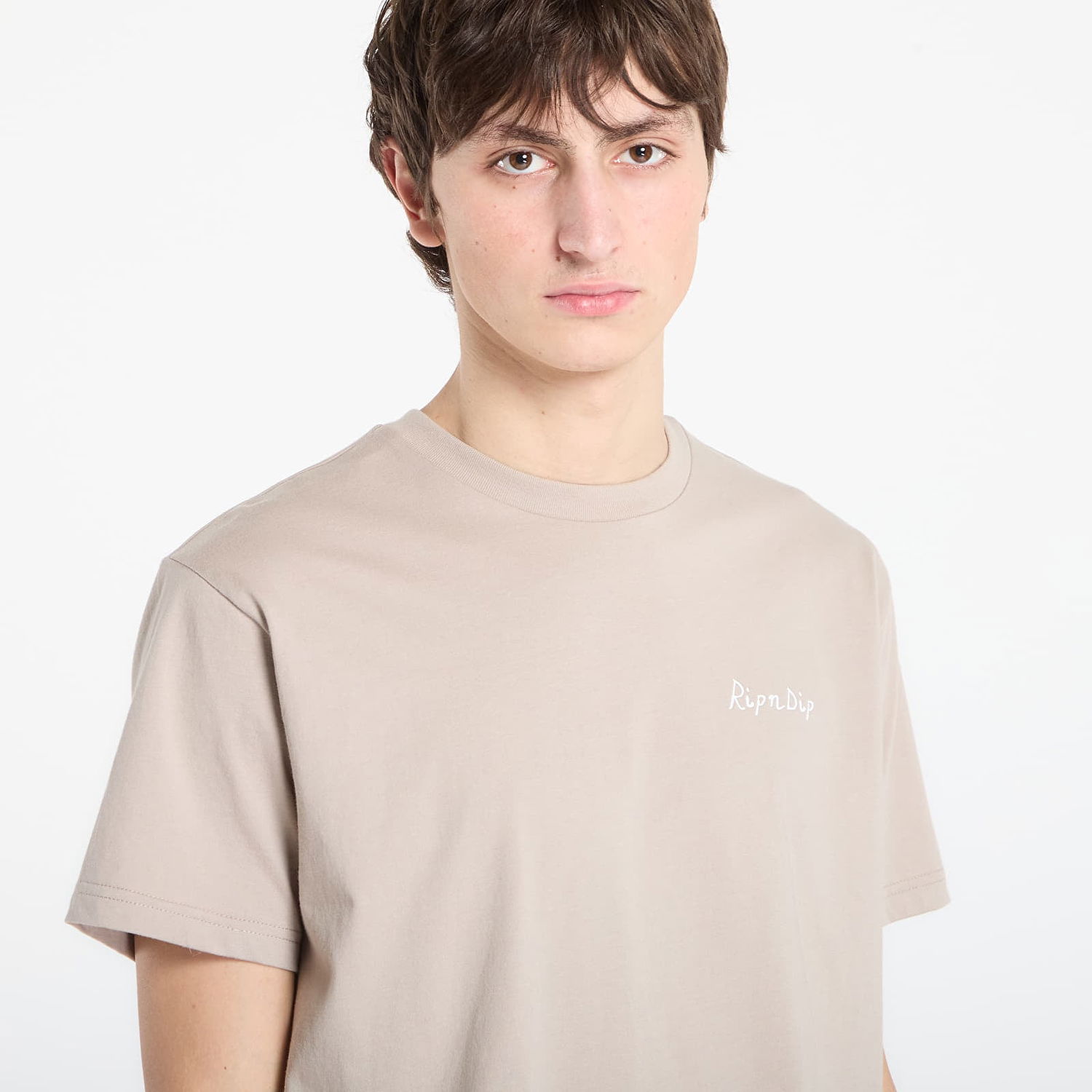 Тениска RIPNDIP T-Shirt Nerma Lisa Бежово | RNDHOL25150, 1