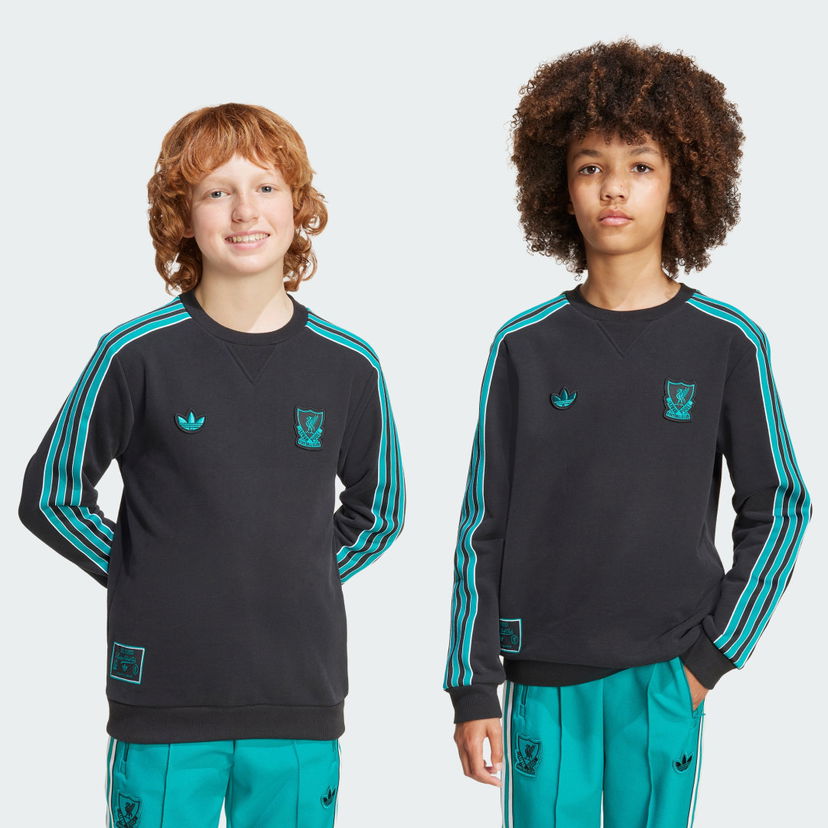 Суитчър adidas Performance Liverpool FC Terrace Icons Черно | KA5582