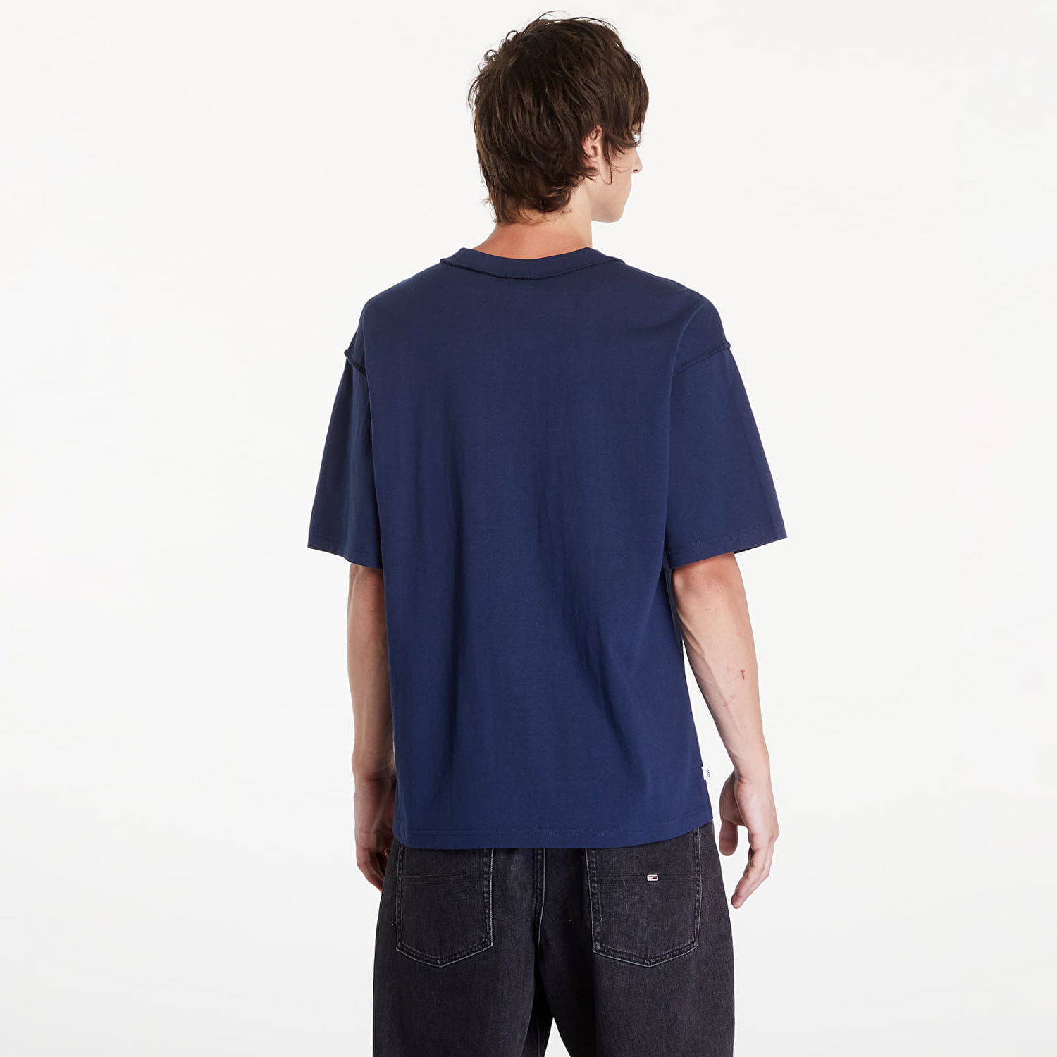 Тениска Vans LX Premium Short Sleeve T-Shirt Dress Blues Тъмно синьо | VN000GBYLKZ1, 1