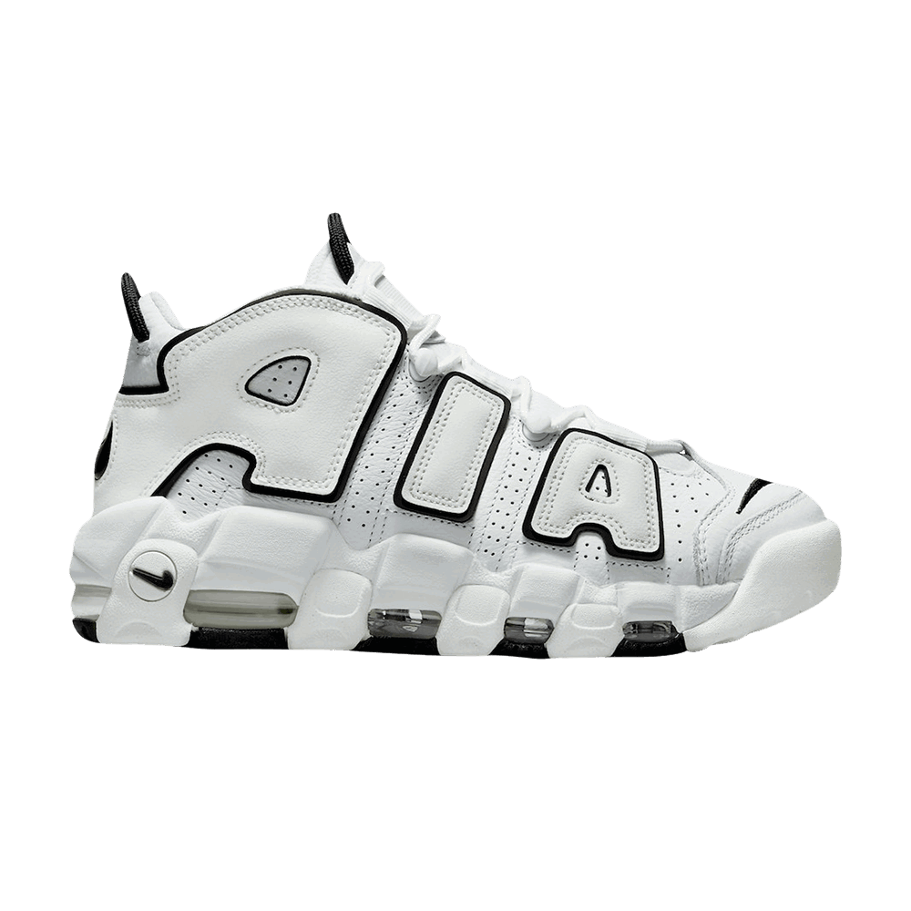 Кецове и обувки Nike Air More Uptempo "White Black" Бяло | DO6718-100, 0