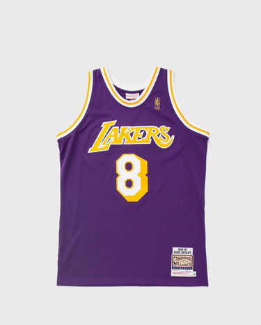 Фланелка Mitchell & Ness NBA AUTHENTIC JERSEY LOS ANGELES LAKERS ROAD 1996-97 KOBE BRYANT #8 Лилаво | AJY4GS18092-LALPURP96KBR, 2