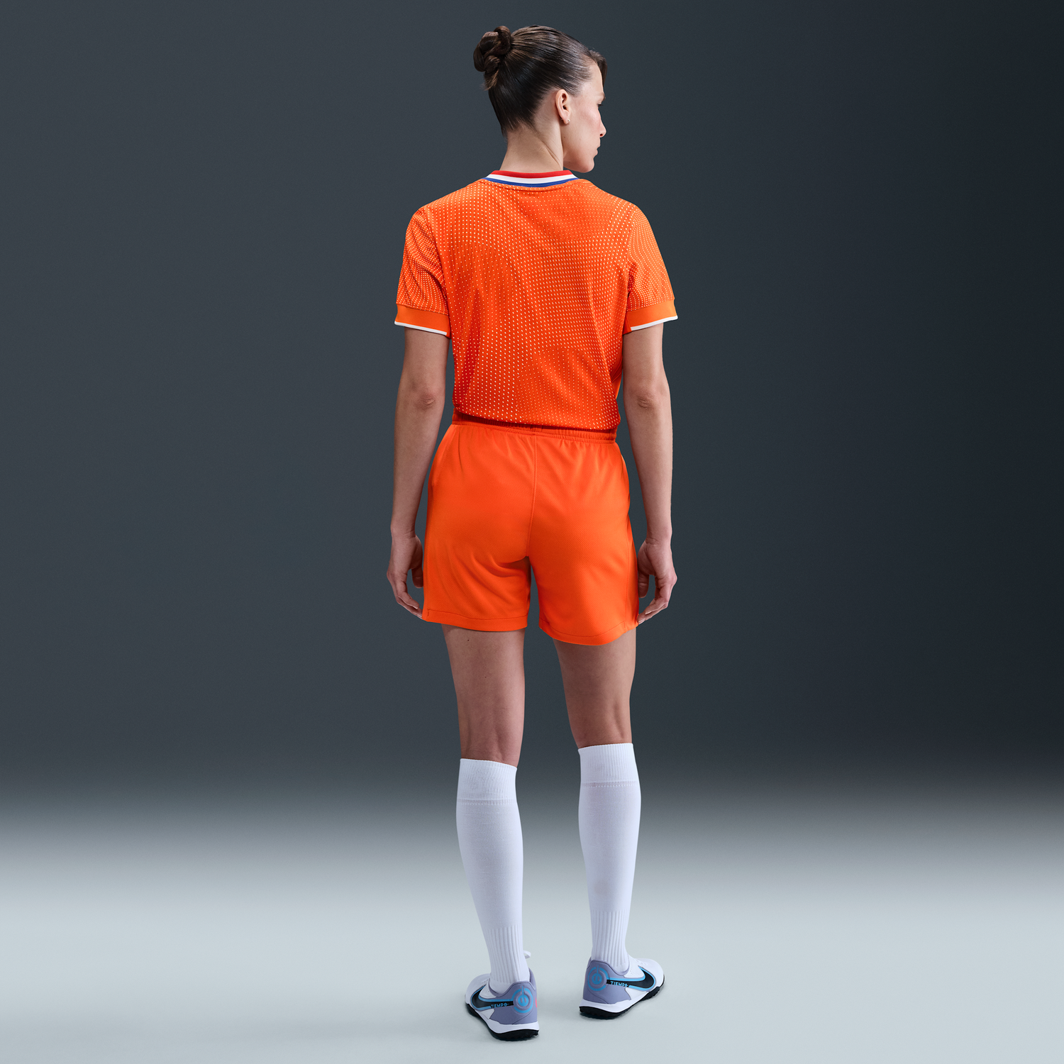 Къси панталони Nike Netherlands 2025/26 Dri-FIT Stadium Replica Home Shorts Оранжево
 | FZ9185-819, 1