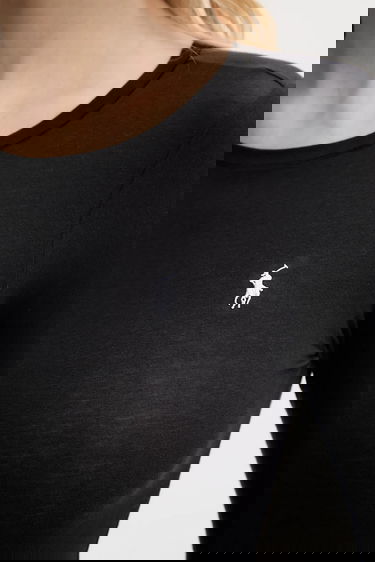 боди Polo by Ralph Lauren Polo Ralph Lauren Long Sleeve Bodysuit Черно | 4P0490, 3