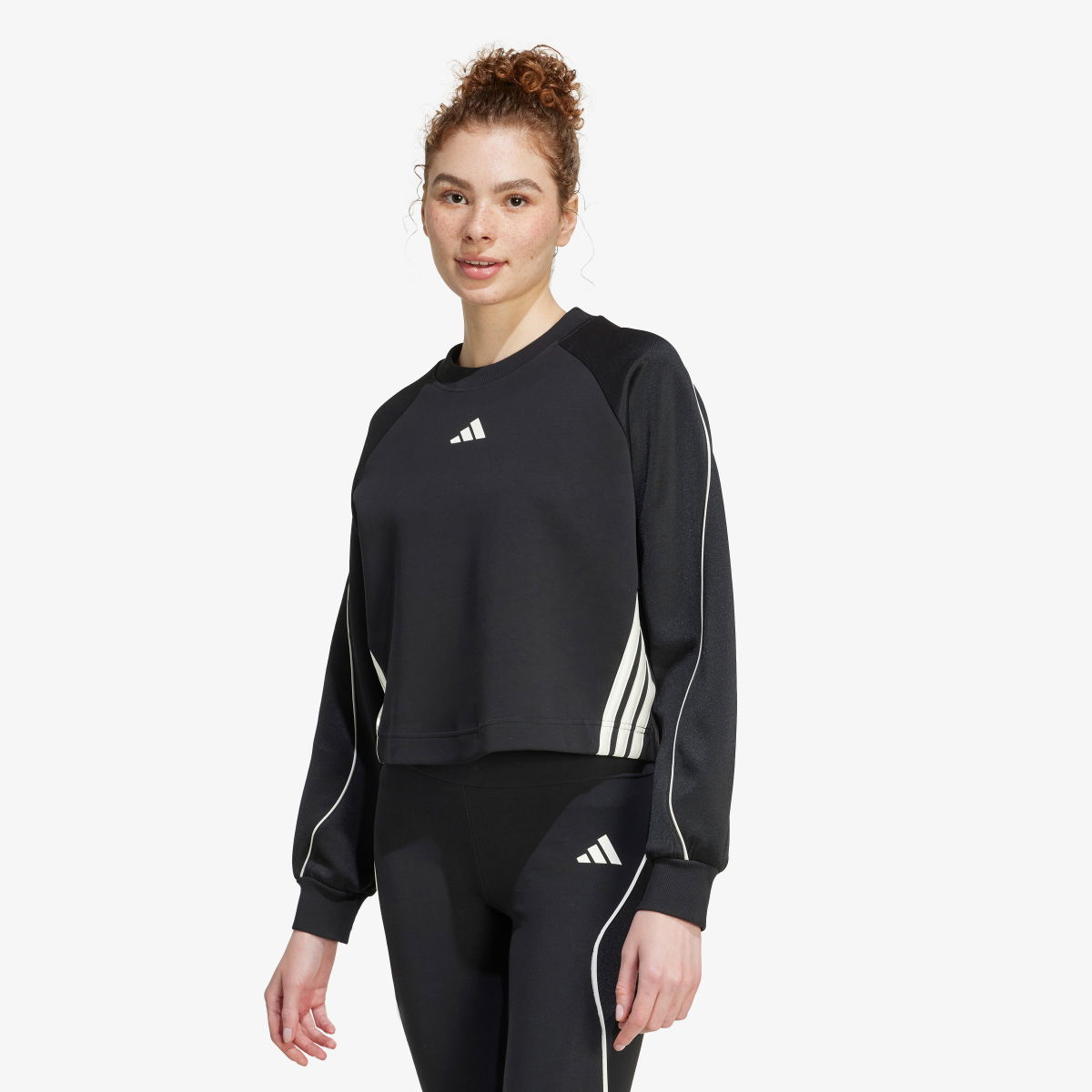 Суитчър adidas Originals Stadium Sweatshirt Черно | JL6996, 1