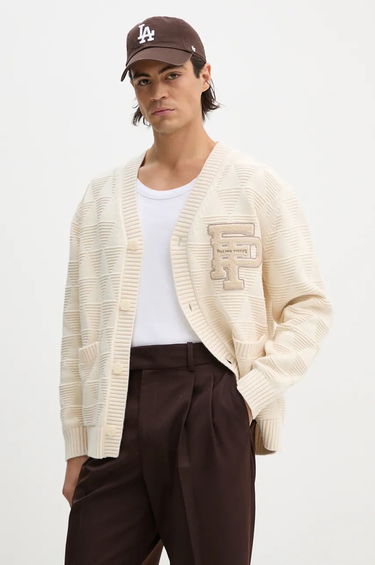 Пуловер Filling Pieces Cardigan Бежово | 83016989936, 0