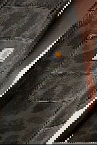 Карго панталони Carhartt WIP Duck Single Knee Pant Многоцветен | I033896.3ELGD, 4