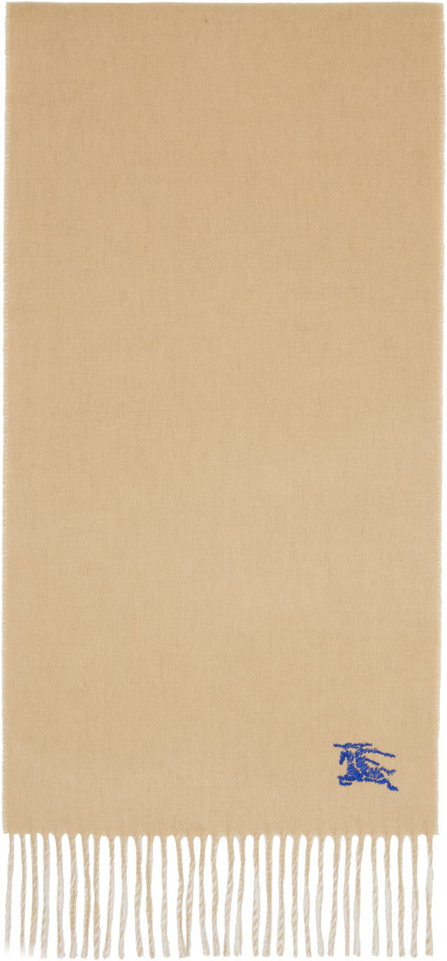 Burberry Cashmere Scarf with Fringes
