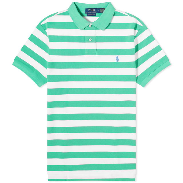 Bold Stripe Polo Shirt