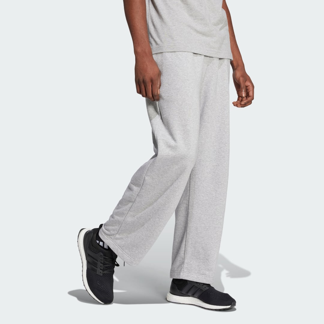 Спортни панталони adidas Performance Wide Leg Logo Joggers Сиво | JF3606, 1