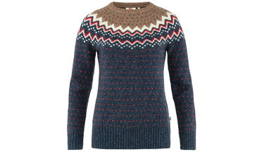Пуловер FJÄLLRÄVEN Övik Fair Isle Knit Sweater Многоцветен | F89941-560, 1