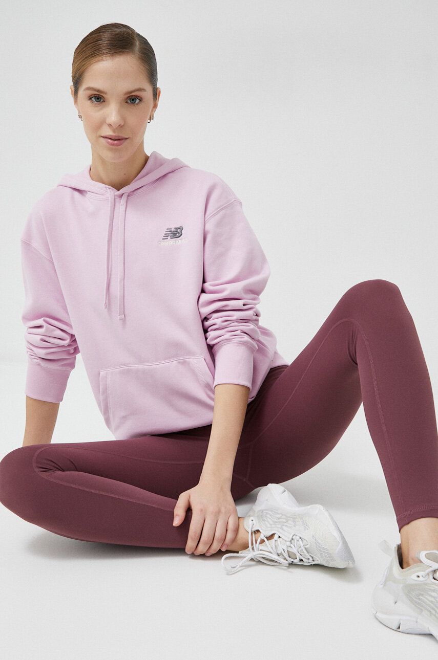 Суитчър New Balance Hoodie Розово | UT21500LLC, 0