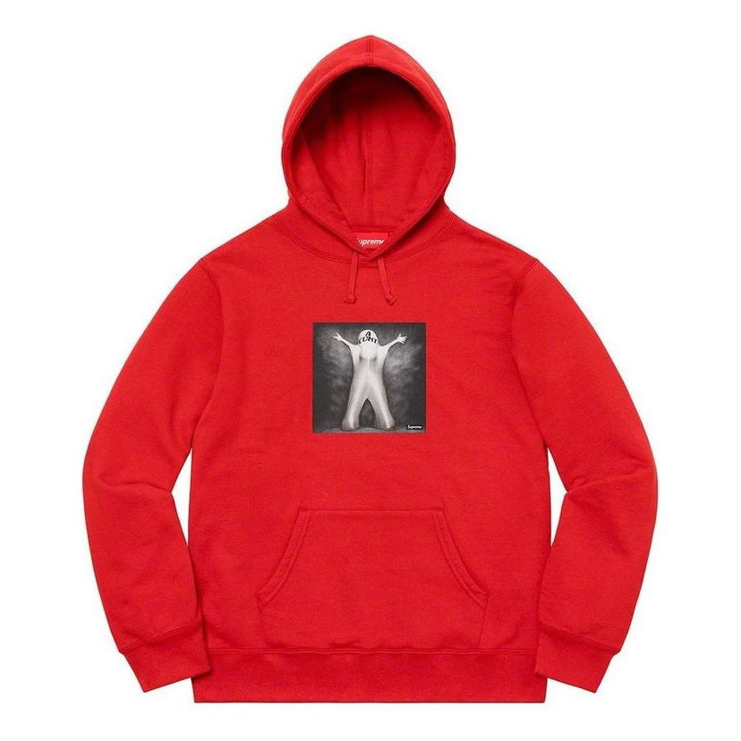 Суитчър Supreme Leigh Bowery Print Hooded Sweatshirt Червено | SUP-SS20-721