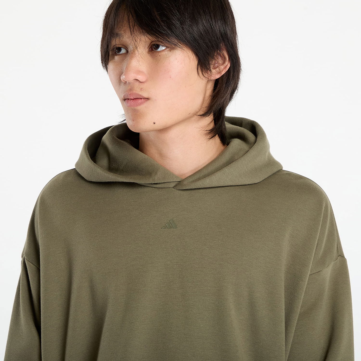 Суитчър adidas Performance adidas Basketball Fleece Hoodie Зелено | JV6115, 1
