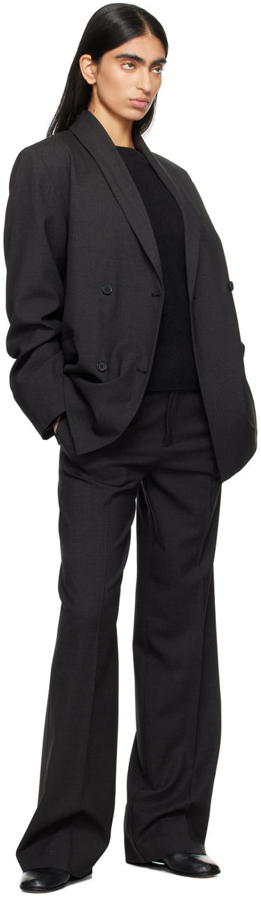 Панталони Loulou de Saison Loulou de Saison Vys Trousers Черно | VYS, 3