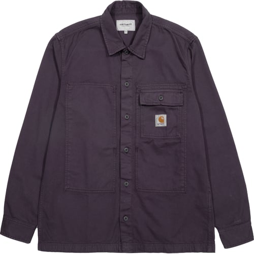 Риза Carhartt WIP Charter Garment Dyed Shirt Лилаво | I030765, 0