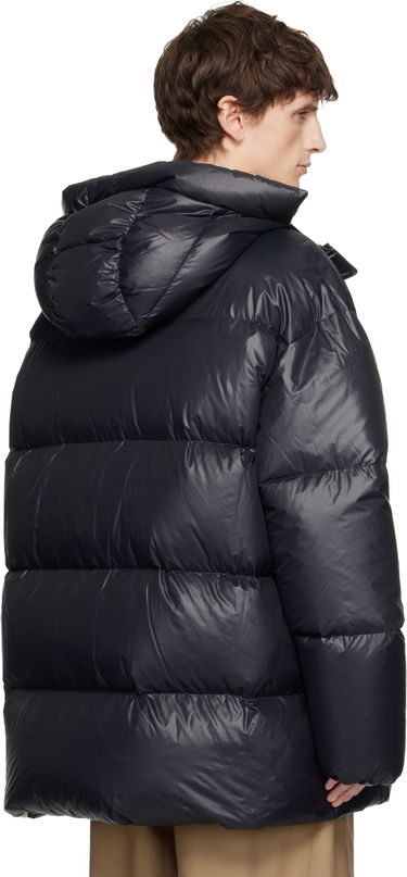 Пухо яке Jil Sander Jil Sander Hooded Down Jacket Тъмно синьо | J47AF0158_J70007, 2