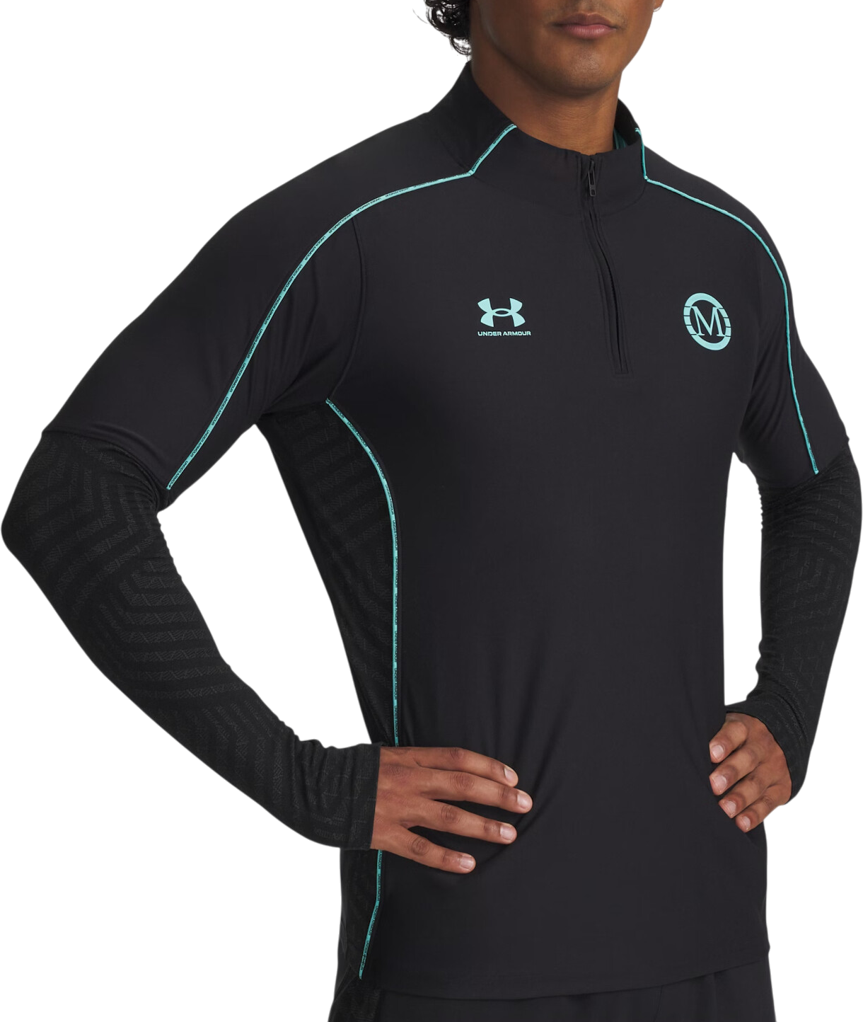 Тениска Under Armour Under Armour x Mansory Challenger Training Top Черно | 6009212-001, 0