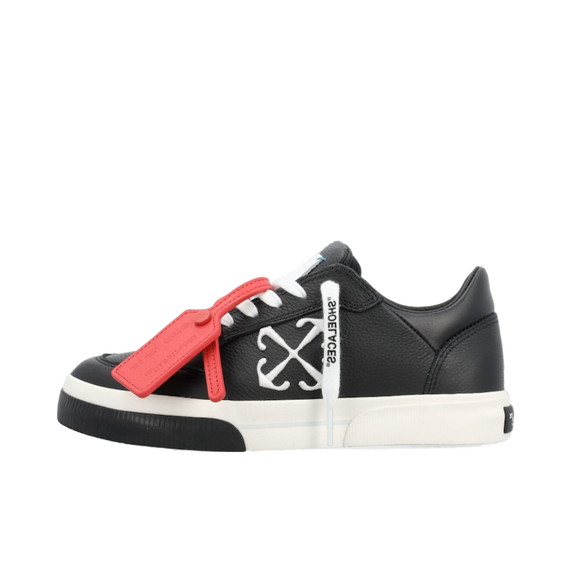 Кецове и обувки Off-White New Low Vulcanized Black White Черно | OMIA293S24LEA0011001