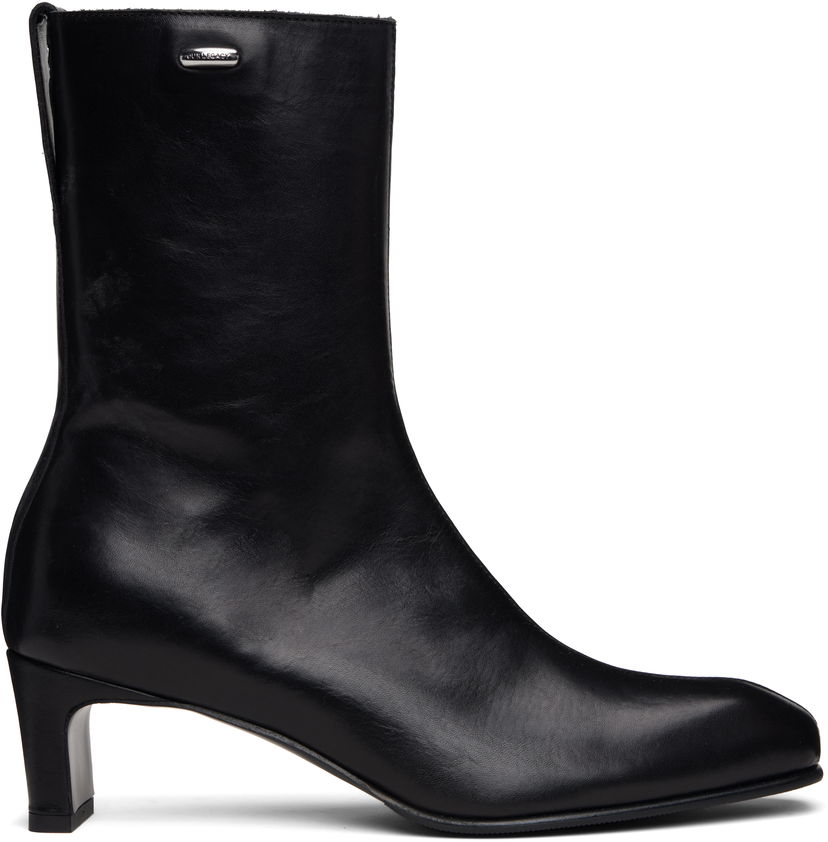 Кецове и обувки OUR LEGACY Karasu Heel Boots Черно | A4257KB