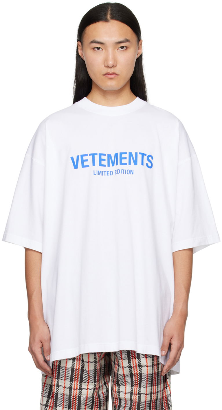 Тениска VETEMENTS 'Limited Edition' T-Shirt Бяло | UE64TR800W