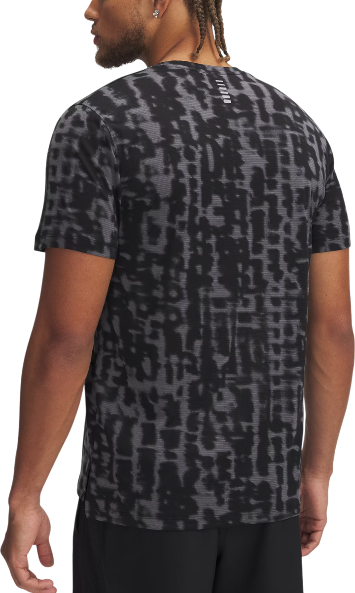 Тениска Under Armour Launch Printed Short Sleeve T-Shirt Сиво | 1389687-001, 1