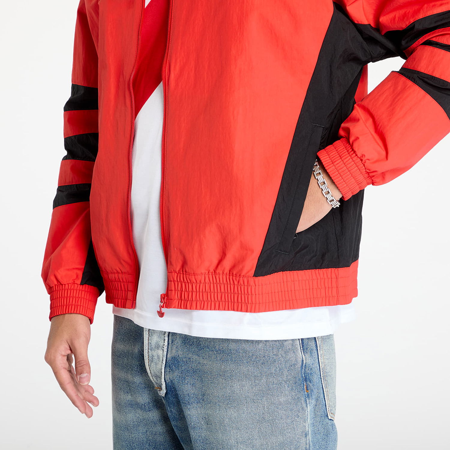 Ветровка adidas Originals adidas River Plate 94 Tracktop Red/ Black S Оранжево
 | IV7543, 1