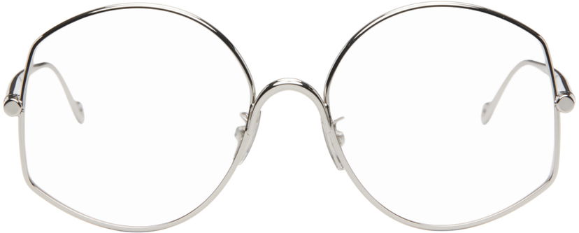 Слънчеви очила Loewe Refined Metal Glasses Сиво | LW50059U@55016