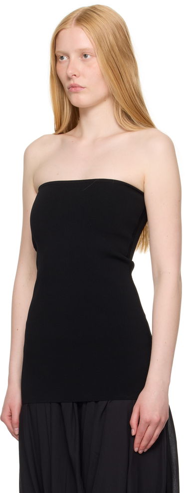 Потник TOTEME TOTEME Compact Knit Tube Top Черно | 253-WRT0575-YA0187, 3