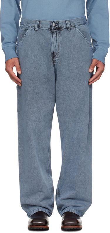 Дънки Carhartt WIP Single Knee Jeans Синьо | I035819, 0