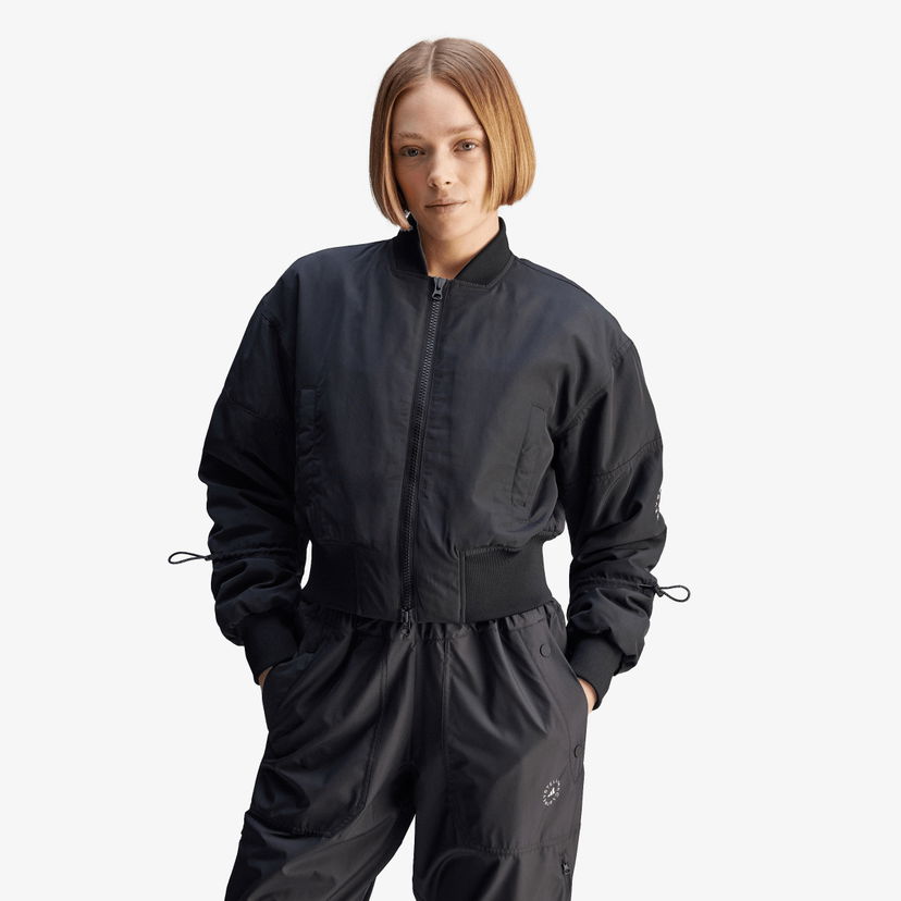 Яке бомбър adidas Originals Stella McCartney Bomber Jacket Черно | JF6030