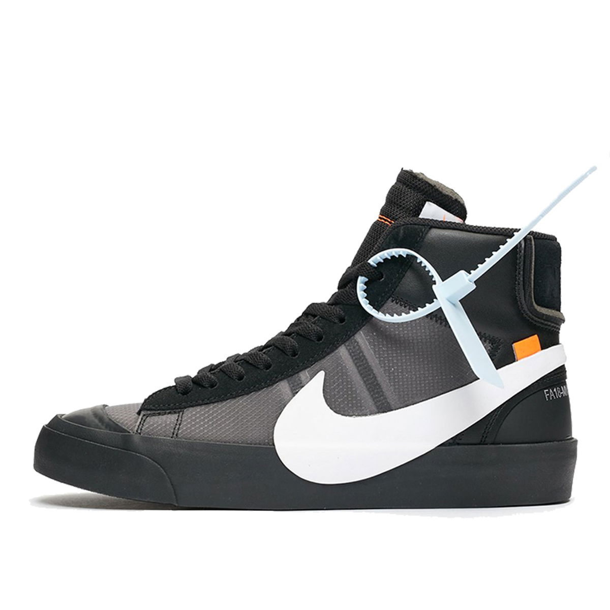 Кецове и обувки Nike Off-White x Blazer Mid "Grim Reapers" Черно | AA3832-001, 1