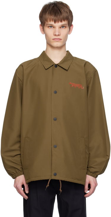 Ветровка Carhartt WIP Embroidered Logo Coach Jacket Кафяво | I032974, 0