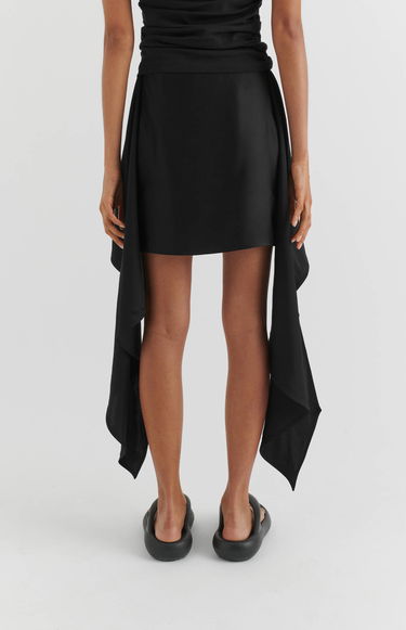 Пола AXEL ARIGATO Dione Tie-Front Skirt Черно | A2124001, 3