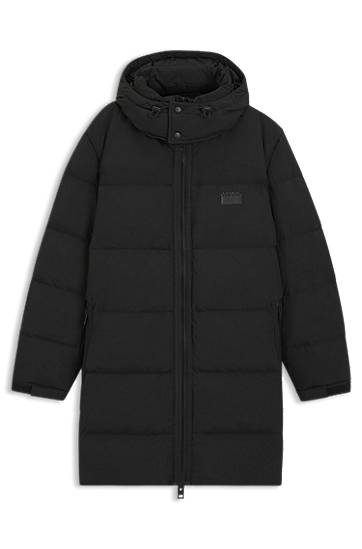 Пухо яке BOSS Water-repellent Puffer Coat with Down Filling Черно | 50546228, 0