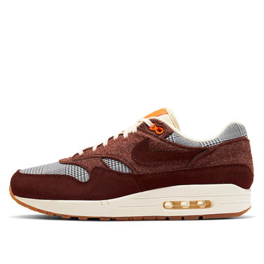 Кецове и обувки Nike Air Max 1 Houndstooth Bronze Eclipse Бургунди | CT1207-200, 1