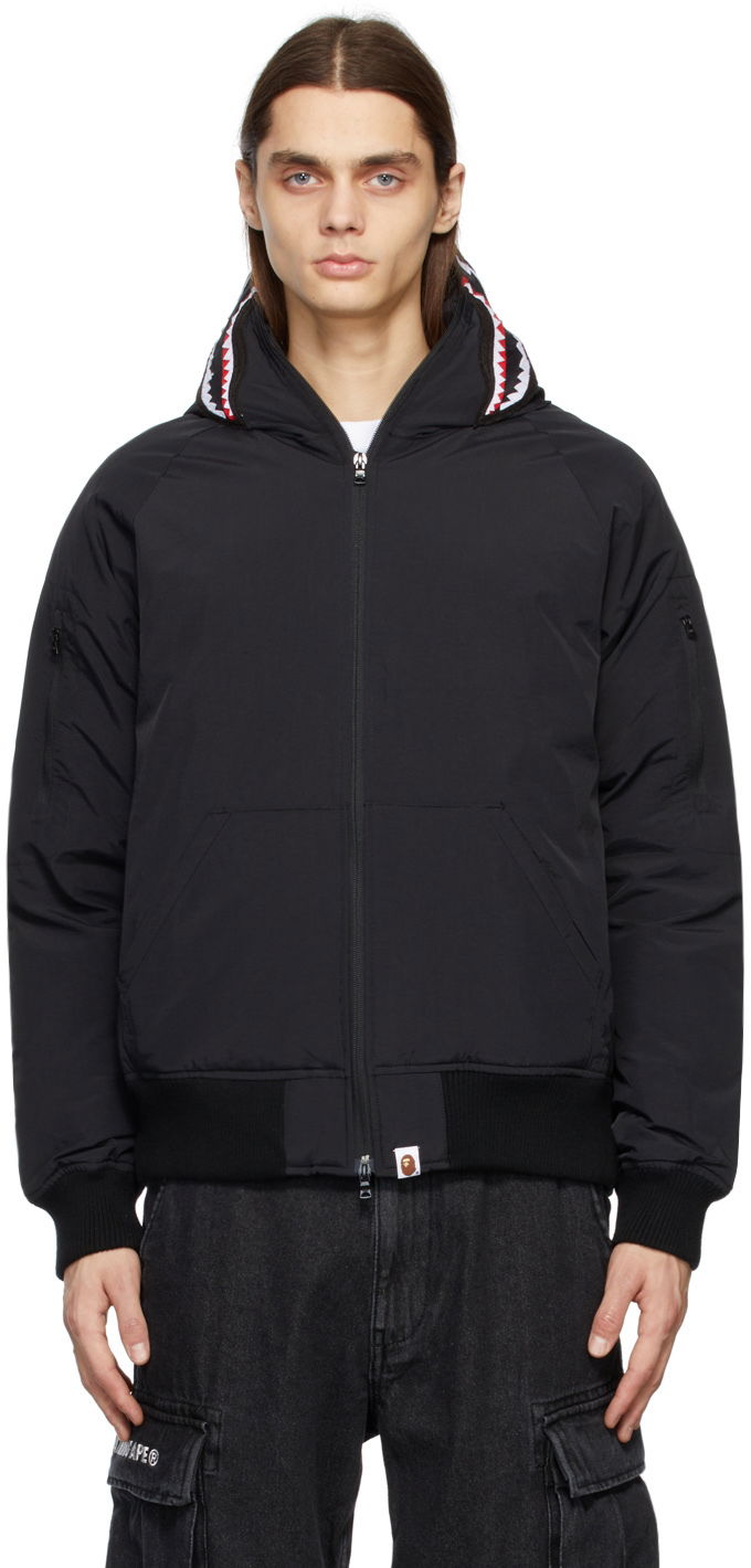 Яке BAPE Down Nylon Jacket Черно | 0ZXDNM141002DBKX, 0