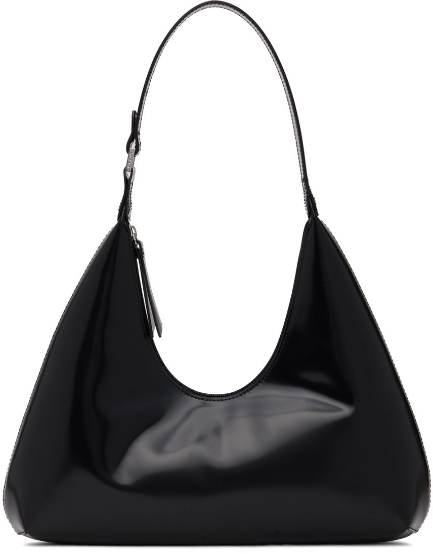 Чанта през рамо BY FAR Amber Shoulder Bag Черно | 19PFAMRSBLWLAR, 0