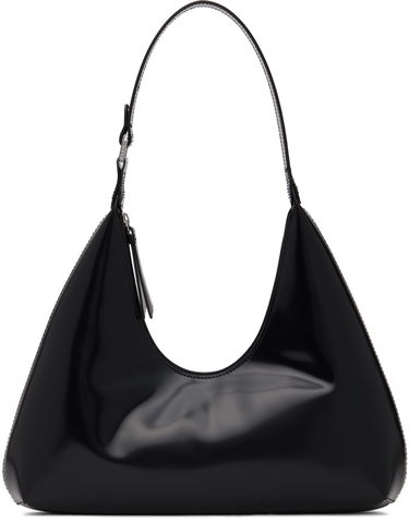 Чанта през рамо BY FAR Amber Shoulder Bag Черно | 19PFAMRSBLWLAR, 0