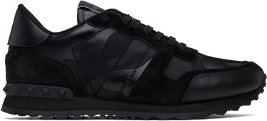 Кецове и обувки Valentino Valentino Garavani Rockrunner Camouflage Черно | 6Y2S0723NSD, 0