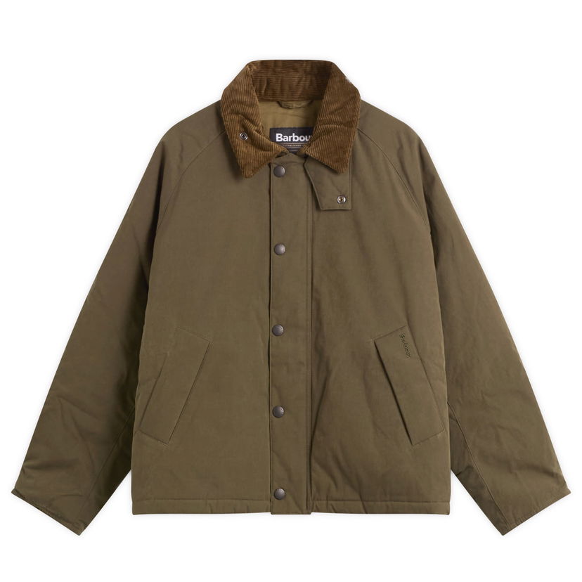 Яке Barbour Men's Padded Transport Jacket, Size 38 Зелено | MCA1065OL51