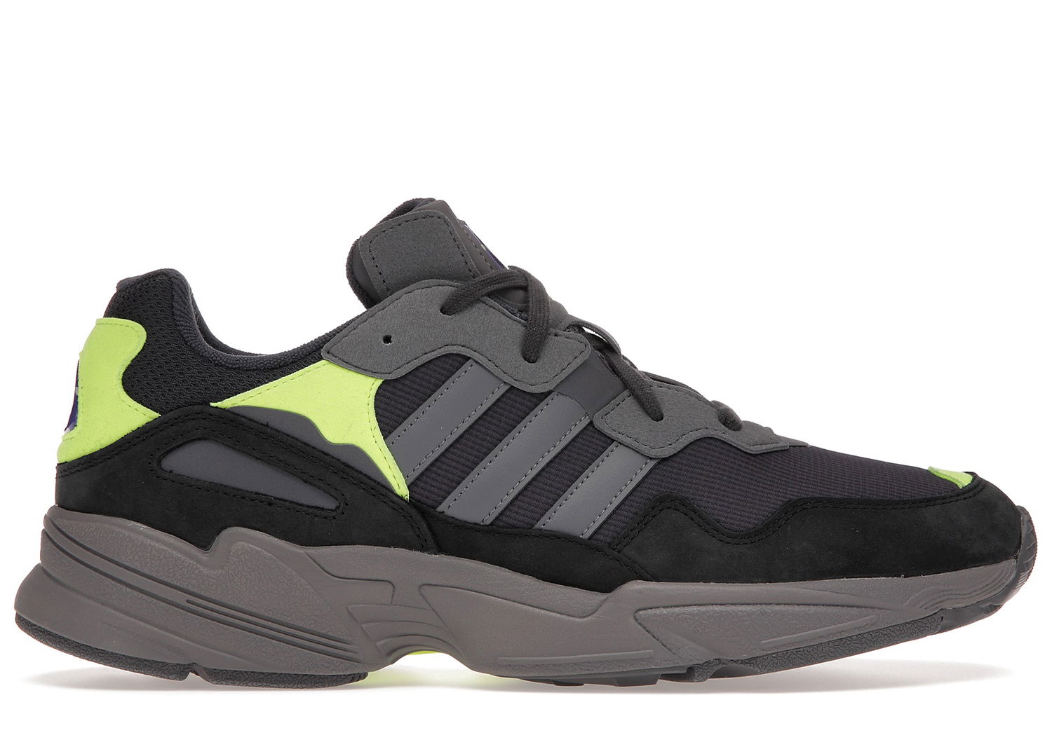 Кецове и обувки adidas Originals Yung-96 Carbon Solar Yellow Черно | F97180, 0