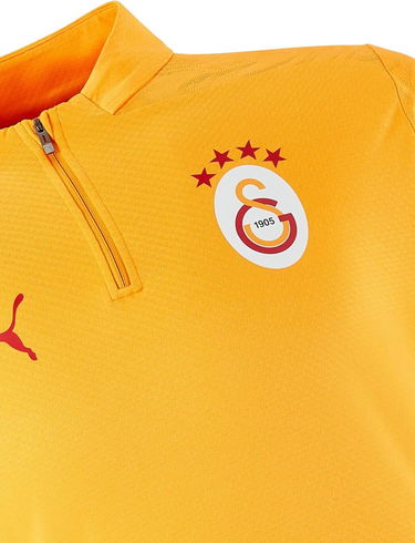 Тениска Puma Galatasaray SK Training 1/4 Zip Top Жълто | 77967611-202, 2