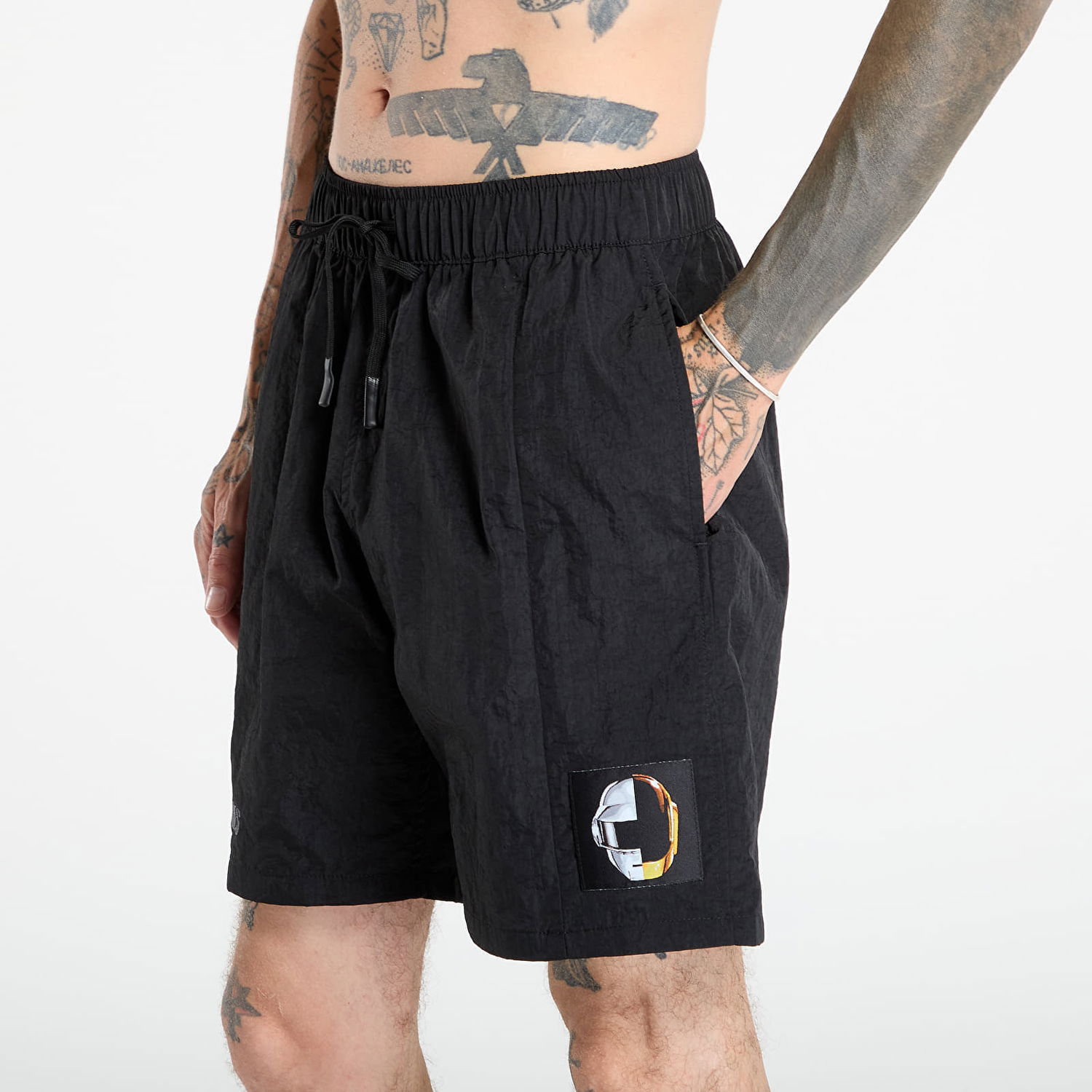 Къси панталони Pleasures PLEASURES Daft Club Crush Hiking Shorts Черно | P25DP013-BLACK, 1