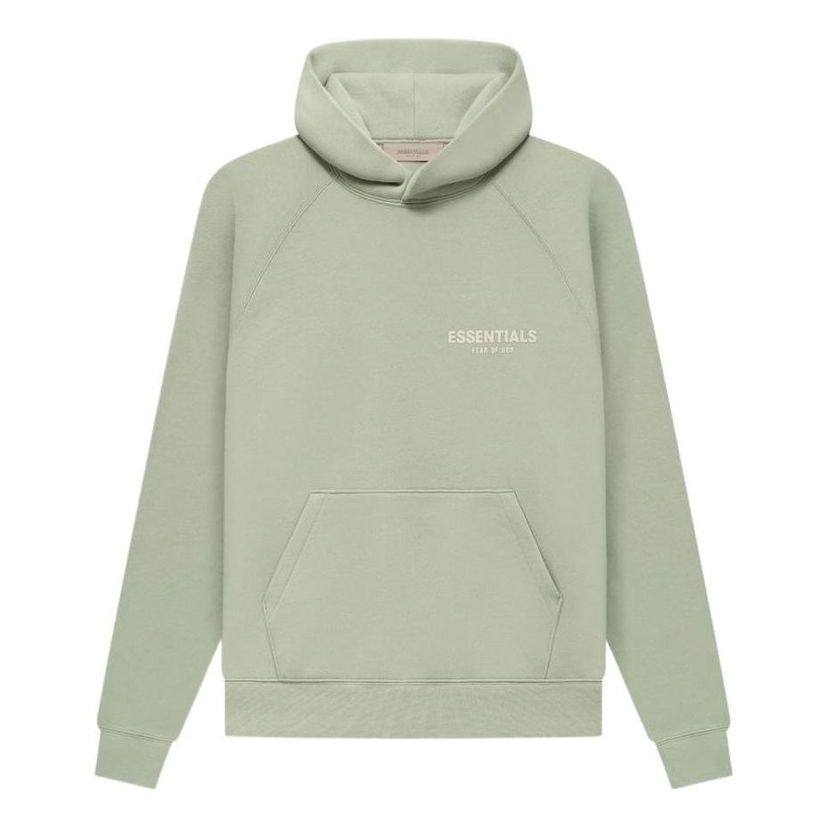 Суитчър Fear of God Essentials SS22 Hoodie Зелено | FOG-SS22-198