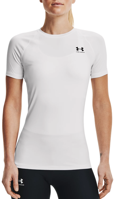 Тениска Under Armour Authentics Compression Short Sleeve T-Shirt Бяло | 1365460-100, 0