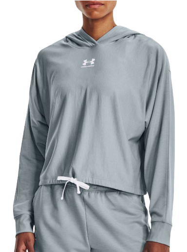 Суитчър Under Armour Rival Terry Oversized Hoodie Сиво | 1376992-465