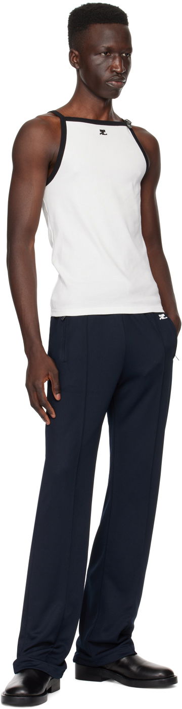 Потник Courrèges Courrèges Buckle Detail Tank Бяло | 124JDE068JS0070, 3